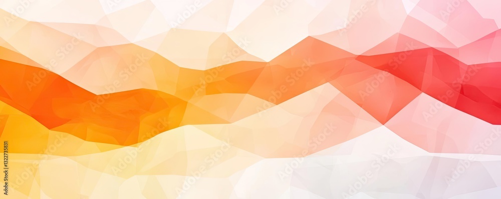 Poster digital watercolor painting abstract background idea. abstract colorful waves creating a vibrant and