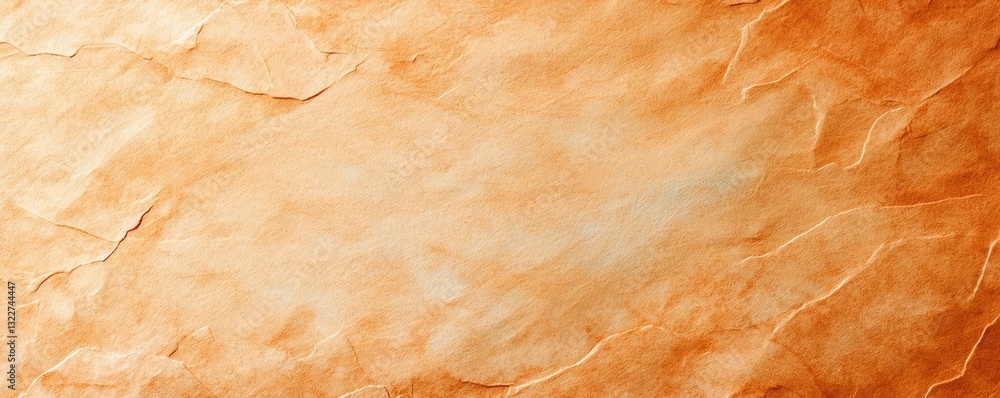 Poster digital watercolor painting abstract background idea. abstract textured background with warm orange 