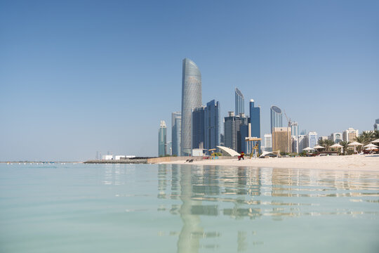 Beach in Abu Dhabi 