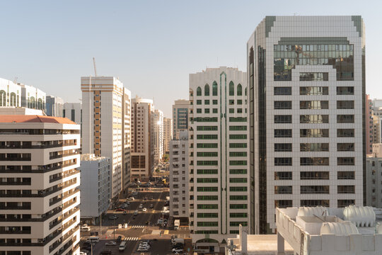 High rise architecture in UAE, Abu Dhabi