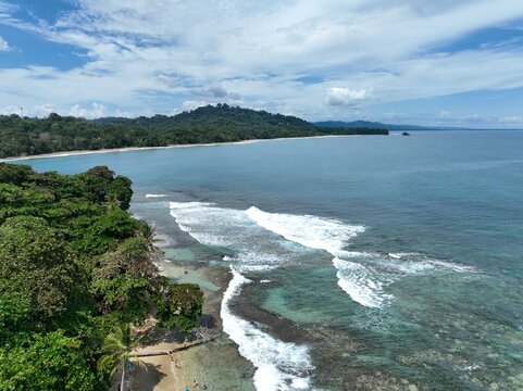Idyllic Playa Cocles and Limon Beach Costa Rica