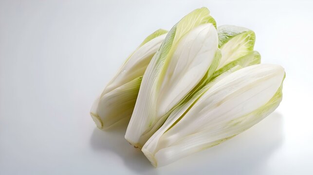 Endives isolated on white background