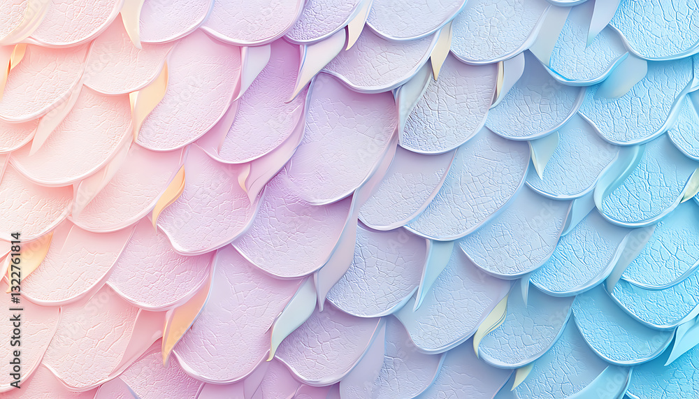 Poster colorful scales texture abstract art digital design gradient background close-up view creative conce