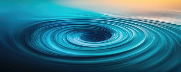 Seascape abstract background idea. A mesmerizing swirl of turquoise water creating a calming and serene atmosphere.