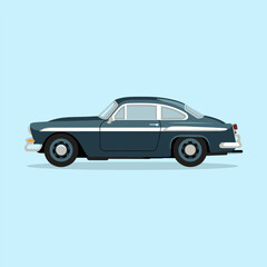 Vintage Coupe with a Distinctive and Sophisticated Appearance