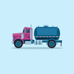 Heavy-Duty Tanker Truck for Liquid Transportation