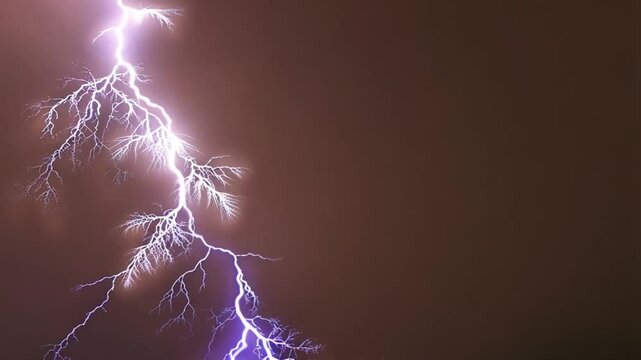 Lightning Strikes in the Sky