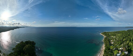 Playa Cocles and Limon: Costa Rican Caribbean Coast Panorama