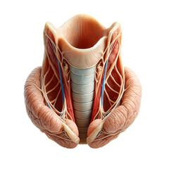 larynx - transparent background