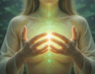 Healing Energy – Stunning Magnetism & Spiritual Healing Illustrations for Holistic Wellness
