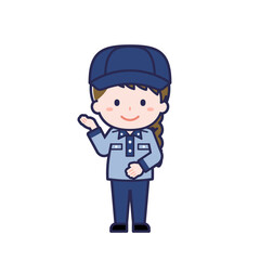 郵便配達員／女性 18