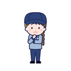 郵便配達員／女性 25