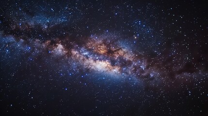 Obraz premium Milky_way_Star_galaxy_black_galactic_background