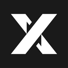 x letter logo icon design illustration