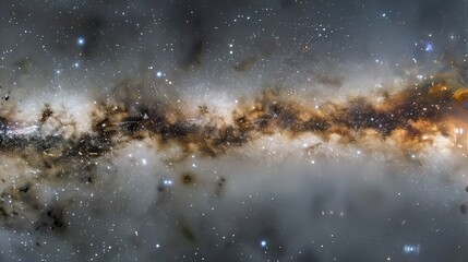 Obraz premium _Night_sky_dark_galactic_background