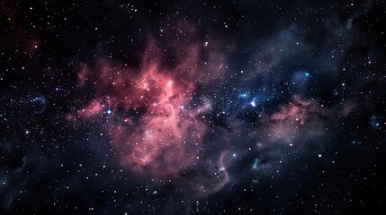Fototapeta premium Phone_wallpaper_Star_galaxy_black_galactic_backgroun