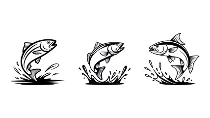 Majestic Fish Jumping Out of Water