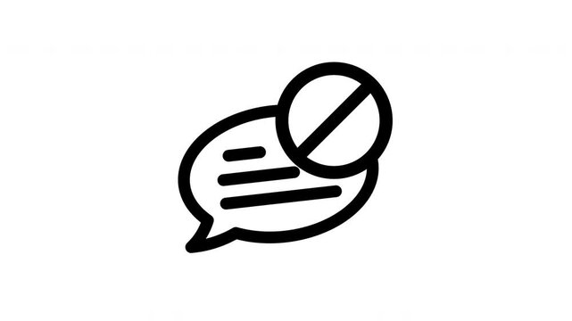 blocked animated icon