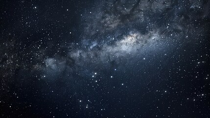 Obraz premium Starry_night_sky_Star_galaxy_black_galactic_background