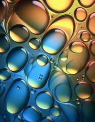 Abstract background with bubbles pattern, part 7