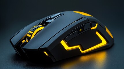 Gaming Visually Striking View Titanium Wireless Mouse