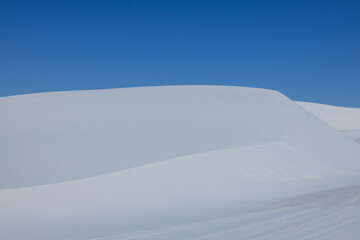 Sand dunes at White Sands National Park, New Mexico