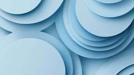 Abstract vector art with gradient shades of light blue and simple circular patterns, perfect for fresh and modern web designs.