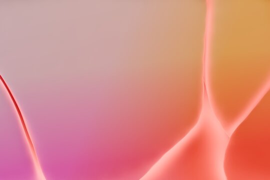 Abstract Organic Shapes with Warm Gradient Tones
