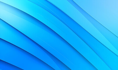 Obraz premium Abstract Layers of Blue Waves and Curves for Modern Design