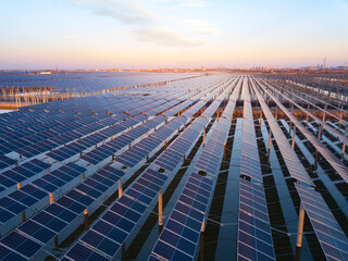 Solar panels green energy light energy