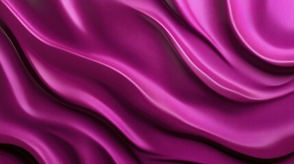 Obraz premium Luxurious Deep Purple Silk Fabric Drapery Abstract Background Texture
