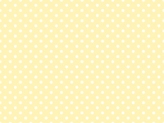 ベージュと白のドット柄の背景