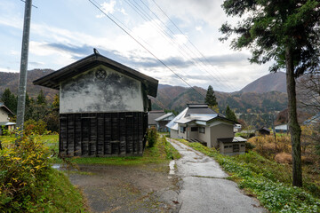 Historic old road “Salt Road” which is also a long distance hiking course and its surroundings