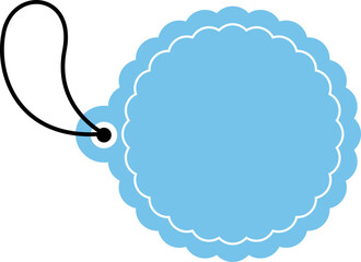 Hand Drawn Clothing Tag Illustration