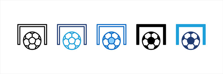 Football Multi Style Icon Set