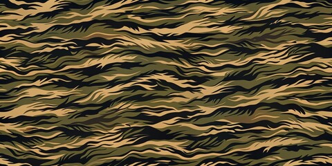 Dark Tiger Stripe Camouflage Pattern, military, visual effect ,  military, visual effect , foliage