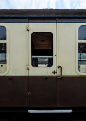 old train in the city