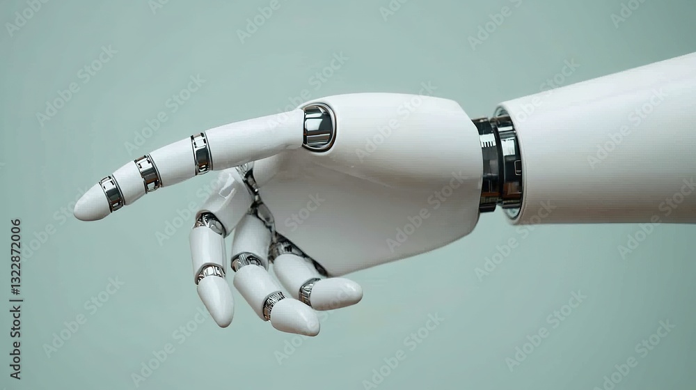 Poster exploring the future of ai business personalization amidst technological chaos in a digital environm