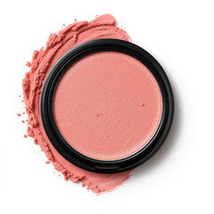 soft pink Creme Cheek Blush on white isolated
