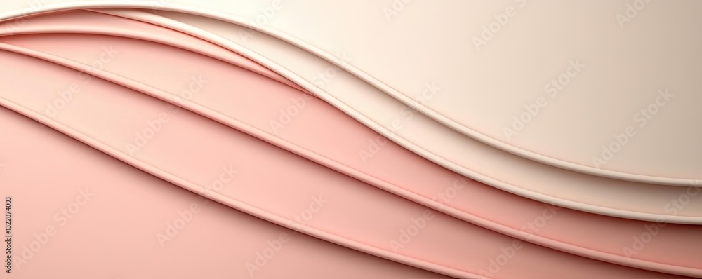 Poster abstract concept art background idea. abstract waves in soft pastel colors for elegant design and cr