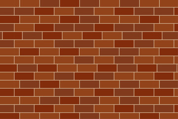 レンガ壁の背景イラスト