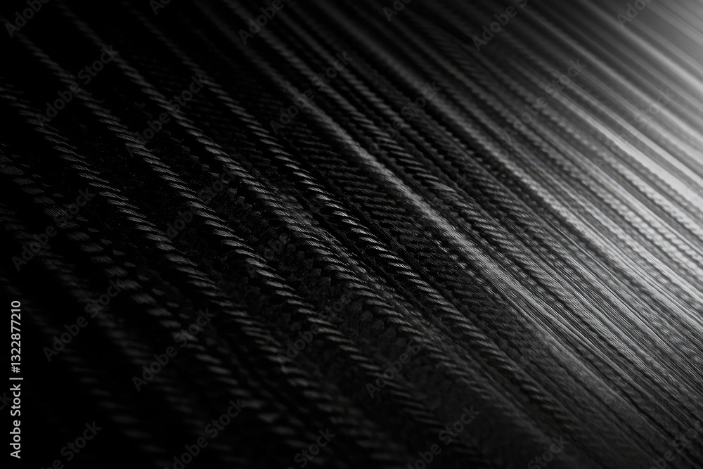 Poster abstract black and white diagonal lines texture background image showing a detailed close up view of