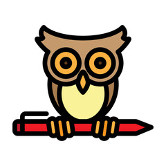 Wordsmith Vector Filled Icon Design