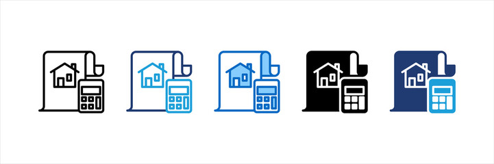 Finance Multi Style Icon Set