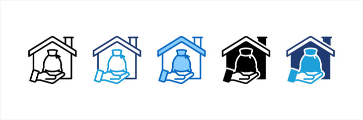 Payment Multi Style Icon Set