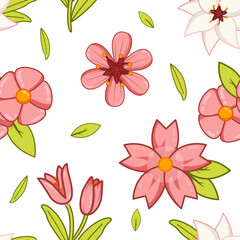 Floral Seamless Pattern