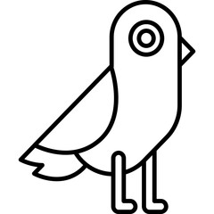 Spring Icons -  Black Line