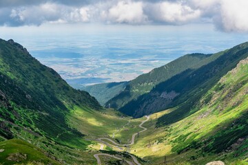 Transfagarasan in Romania