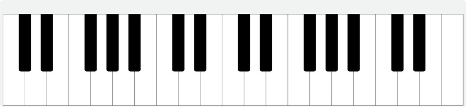 an illustration of the keyboard hand 건반 손자리 일러스트