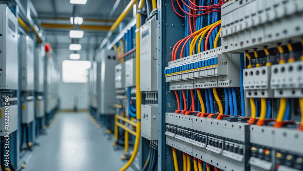 Aufkleber advanced electrical system with color-coded wiring